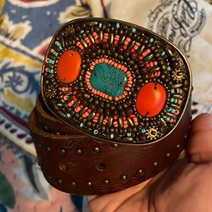 Lucky Brand Leather Belt - Size M